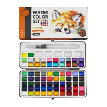Keep Smiling Watercolor Set Of 72 The Stationers